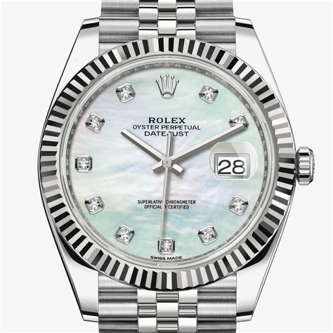 rolex datejust 41 quadrante madreperla|rolex oyster perpetual sunray.